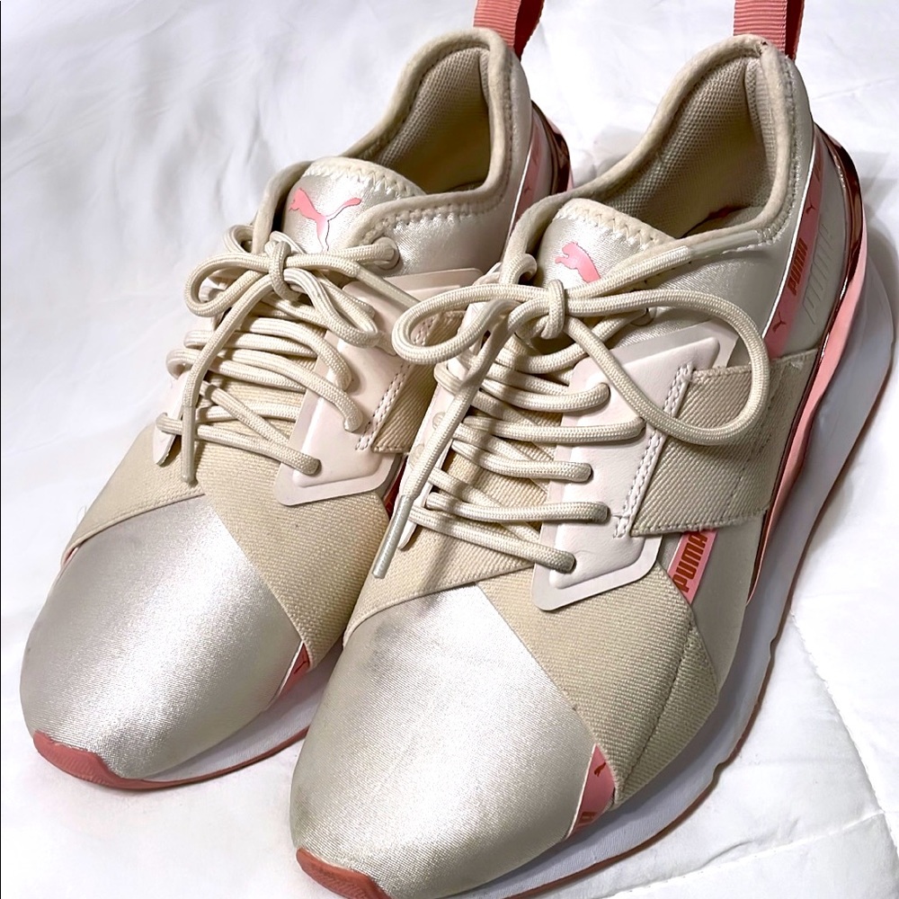 Pink Puma Sneakers